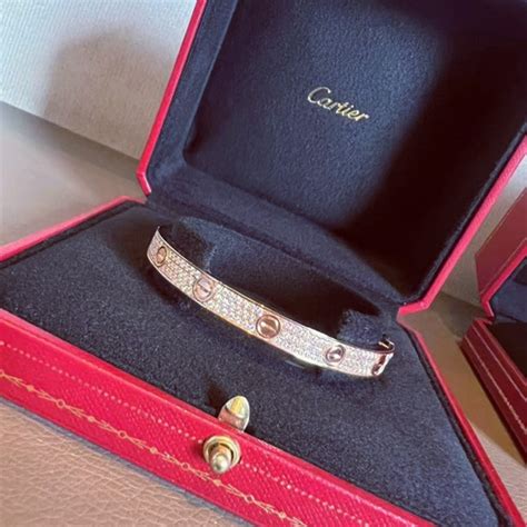 cartier bracelet resale value|cartier love diamond bracelet price.